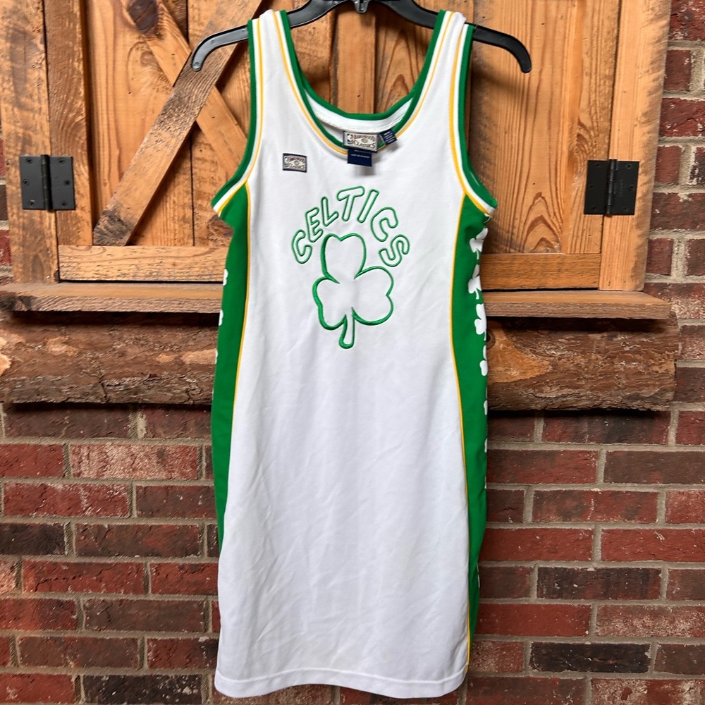 Women’s Vintage NBA Boston Celtics Jersey Dress. Y2K. Limited made